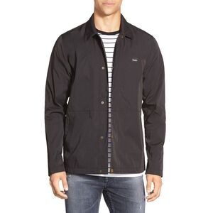 Barney Cools Mens Coach Jacket Medium Tech Black